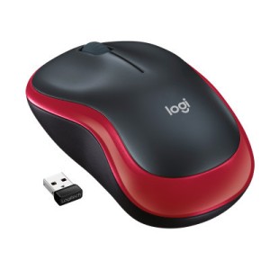 Мышка Logitech M185 red (910-002240)
