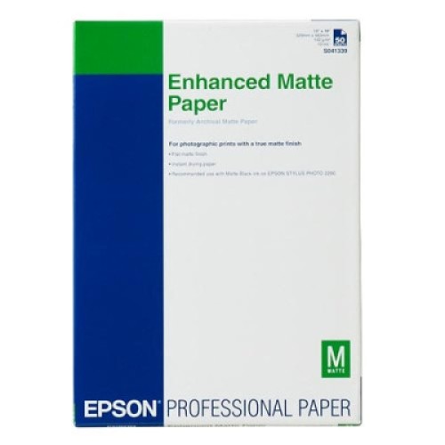 Фотобумага Epson A3+ Enhanced Matte Paper (C13S041719)