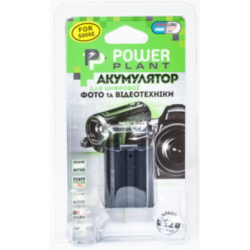 Аккумулятор к фото/видео PowerPlant Panasonic S006E (DV00DV1100)