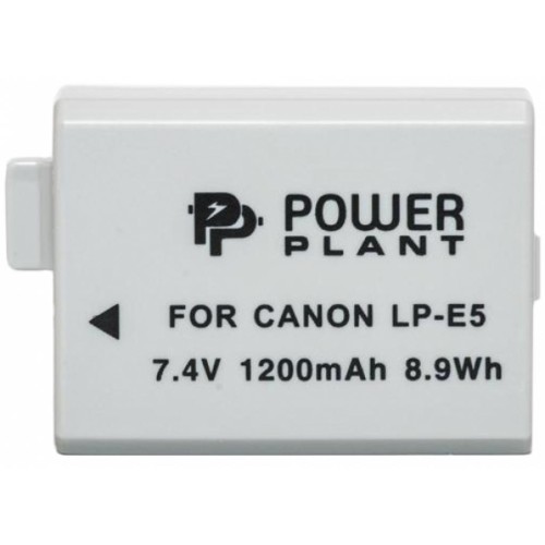 Аккумулятор к фото/видео PowerPlant Canon LP-E5 (DV00DV1225)