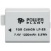 Аккумулятор к фото/видео PowerPlant Canon LP-E5 (DV00DV1225)