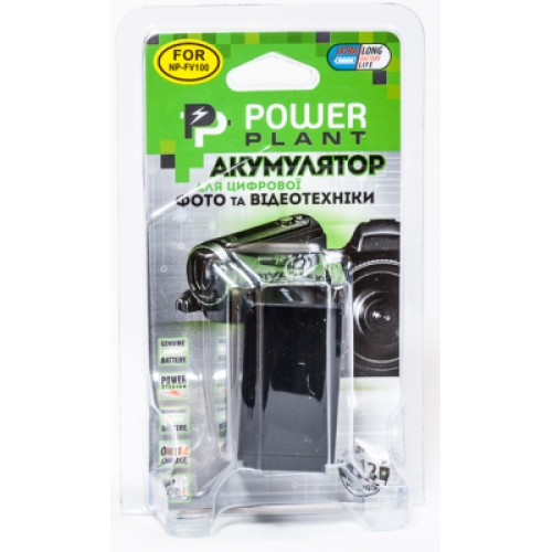 Аккумулятор к фото/видео PowerPlant Sony NP-FV100 (DV00DV1271)
