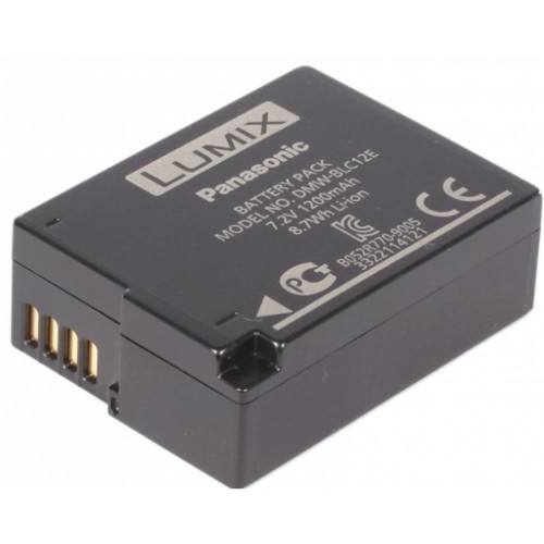Аккумулятор к фото/видео Panasonic DMW-BLC12E для фотокамер GH2 (DMW-BLC12E) Аккумулятор к фото/видео Panasonic DMW-BLC12E для фотокамер GH2 (DMW-BLC12E)