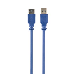 Дата кабель подовжувач USB3.0 AM/AF Cablexpert (CCP-USB3-AMAF-10)