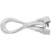 Кабель питания C13 1.8m white Cablexpert (PC-186W-VDE)