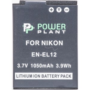 Аккумулятор к фото/видео PowerPlant Nikon EN-EL12 (DV00DV1242)