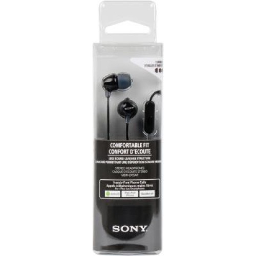 Наушники Sony MDR-EX15AP Black (MDREX15APB.CE7)