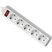 Сетевой фильтр питания Defender ES 3m 5 роз. white (99482)