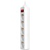 Сетевой фильтр питания Defender ES 3m 5 роз. white (99482)