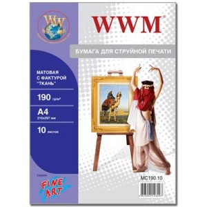 Фотобумага WWM A4 Fine Art (MC190.10)