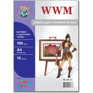 Фотобумага WWM A4 Fine Art (ML190.10)