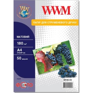 Фотобумага WWM A4 (M180.50)