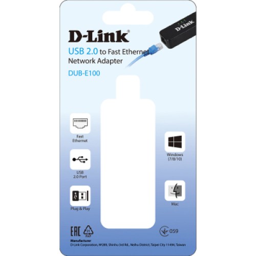 Сетевая карта D-Link DUB-E100