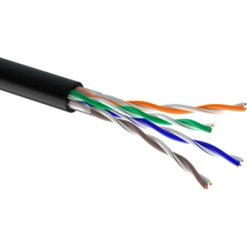 Кабель сетевой OK-Net UTP 305м cat.5e внешний (U/UTP-cat.5Е) (КПП-ВП (100) 4*2*0,51)