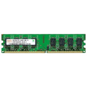 Модуль пам'яті для комп'ютера DDR2 2GB 800 MHz Hynix (HYMP125U64CP8-S6 / HYMP125U64CP8)
