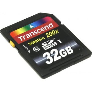 Карта пам'яті Transcend 32Gb SDHC class 10 (TS32GSDHC10)
