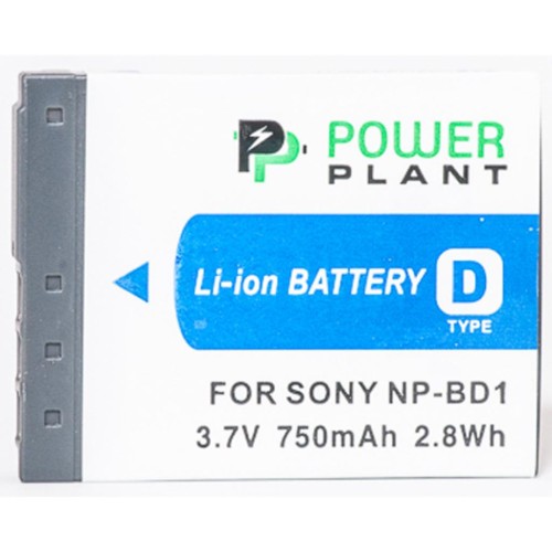 Аккумулятор к фото/видео PowerPlant Sony NP-BD1, NP-FD1 (DV00DV1204)