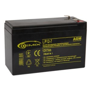 Батарея к ИБП Gemix LP 12В 7Ач (LP12-7)