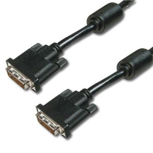 Кабель мультимедийный DVI to DVI 24+1pin, 5.0m Digitus (AK-320101-050-S)