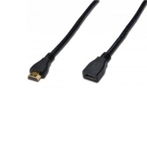 Кабель мультимедийный HDMI to HDMI 2.0m Digitus (AK-330201-020-S)