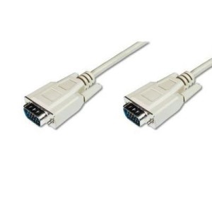 Кабель мультимедийный VGA 1.8m Digitus (AK-310100-018-E)