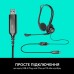 Наушники Logitech PC 960 Stereo Headset USB (981-000100)