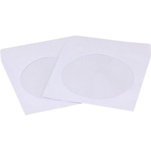 Конверт для диска RIDATA paper + window (100-pack) (3135635/INS-D044/RPB-CD100)