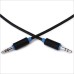 Кабель мультимедийный Jack 3.5mm папа/Jack 3.5mm папа 0.5m Prolink (PB105-0050)
