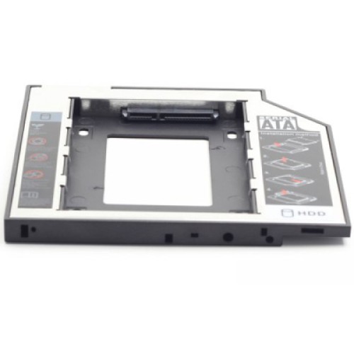 Фрейм-переходник Gembird 2.5" HDD/SSD to laptop slim 5.25'' bay (MF-95-01)