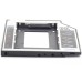 Фрейм-переходник Gembird 2.5" HDD/SSD to laptop slim 5.25'' bay (MF-95-01)