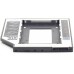 Фрейм-переходник Gembird 2.5" HDD/SSD to laptop slim 5.25'' bay (MF-95-01)