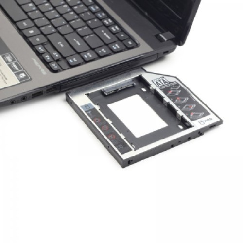 Фрейм-переходник Gembird 2.5" HDD/SSD to laptop slim 5.25'' bay (MF-95-01)