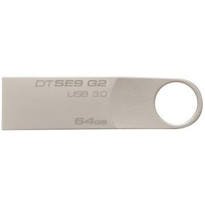 USB флеш накопичувач Kingston 64GB DTSE9 G2 Metal Silver USB 3.0 (DTSE9G2/64GB)
