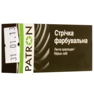 Лента к принтерам Patron 13мм х 7м Black (к) (PN-12.7-7SB)