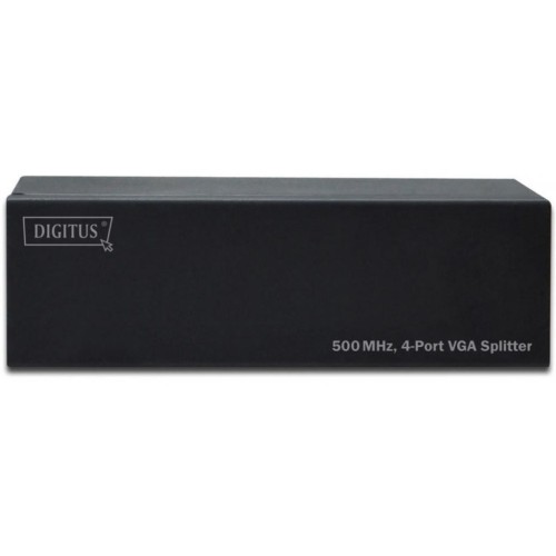 Сплиттер Digitus VGA Splitter 500MHz (HDSUB 15/M * 4, HDSUB 15/F * 1) (DS-42110)