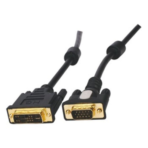 Кабель мультимедийный DVI to VGA 1.8m DVI-I 2 ferrite Atcom (16143)