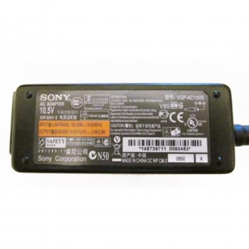 Блок питания к ноутбуку Sony 30W 10.5V 2.9A разъем 4.8/1.7 (VGP-AC10V5)