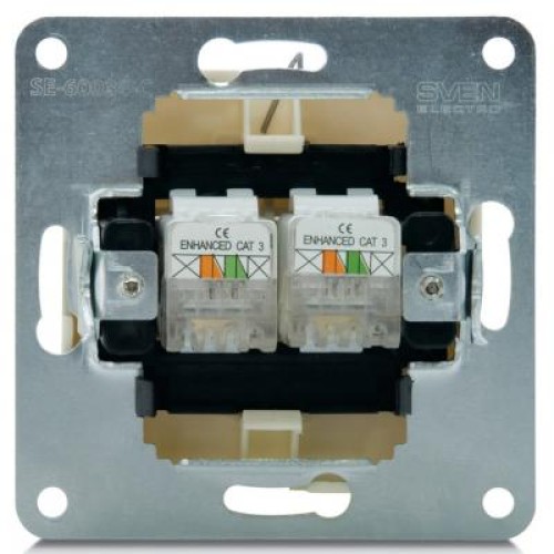 Телефонная розетка Sven SE-60034 white (7100015)