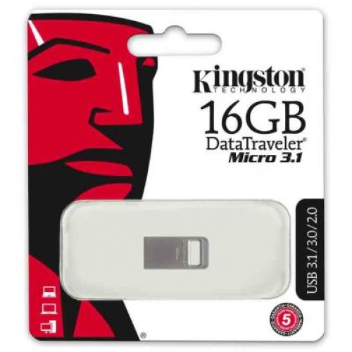 USB флеш накопитель Kingston 16Gb DT Micro USB 3.1 (DTMC3/16GB) USB флеш накопитель Kingston 16Gb DT Micro USB 3.1 (DTMC3/16GB)