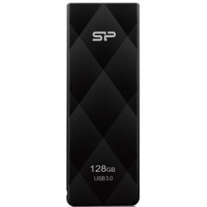 USB флеш накопичувач Silicon Power 128GB Blaze B20 Black USB 3.0 (SP128GBUF3B20V1K)