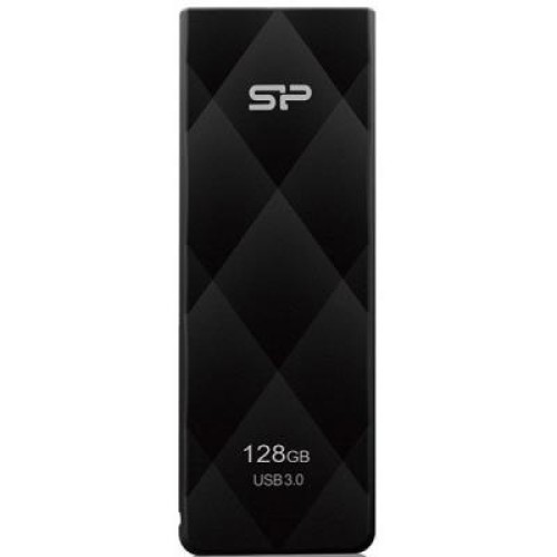 USB флеш накопитель Silicon Power 128GB Blaze B20 Black USB 3.0 (SP128GBUF3B20V1K)