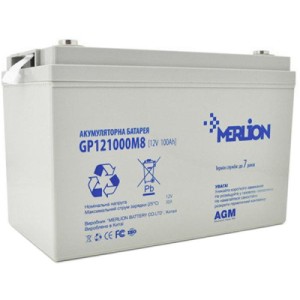 Батарея к ИБП Merlion 12V 100Ah (GP121000M8)