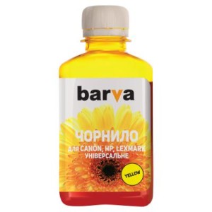 Чернила Barva CANON/HP/Lexmark Universal №4 YELLOW 180г (CU4-478)