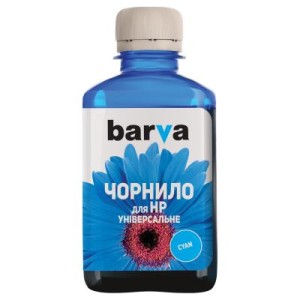 Чернила Barva HP Universal №2 CYAN 180г (HU2-227)