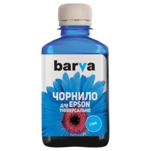 Чернила Barva Epson universal 1, water-soluble, 180г CYAN (EU1-452)
