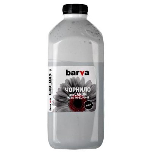 Чернила Barva CANON PG-40 1кг BLACK Pigment (C40-084)