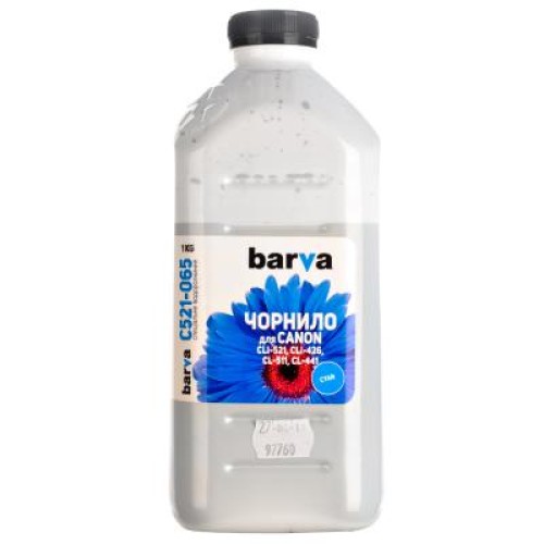 Чернила Barva CANON CLI-521/CL-511 1кг CYAN (C521-065)