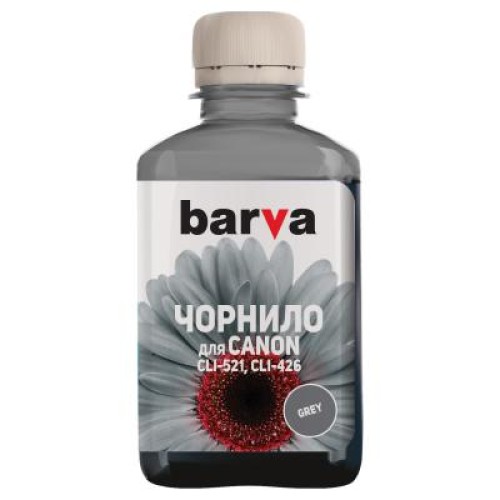 Чернила Barva CANON CLI-521/CLI-426 180г GREY (C521-377)