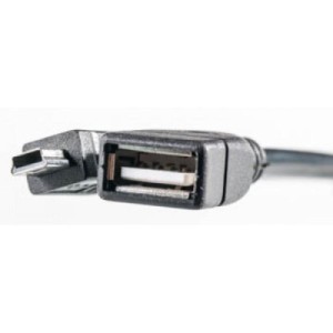 Перехідник USB 2.0 Mini 5P to AF OTG 0.1m PowerPlant (KD00AS1234)