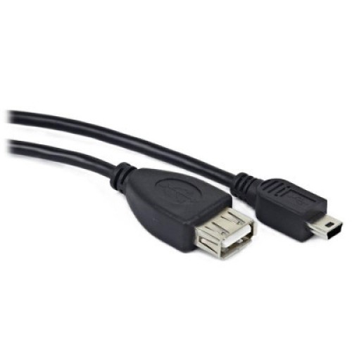 Переходник OTG USB 2.0 AF to Mini 5P 0.5m PowerPlant (KD00AS1235)